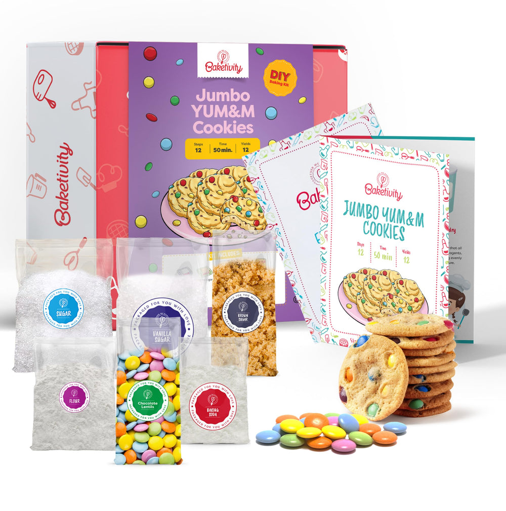 Baketivity kids baking kit in box sparks family bonding through hands-on activity
