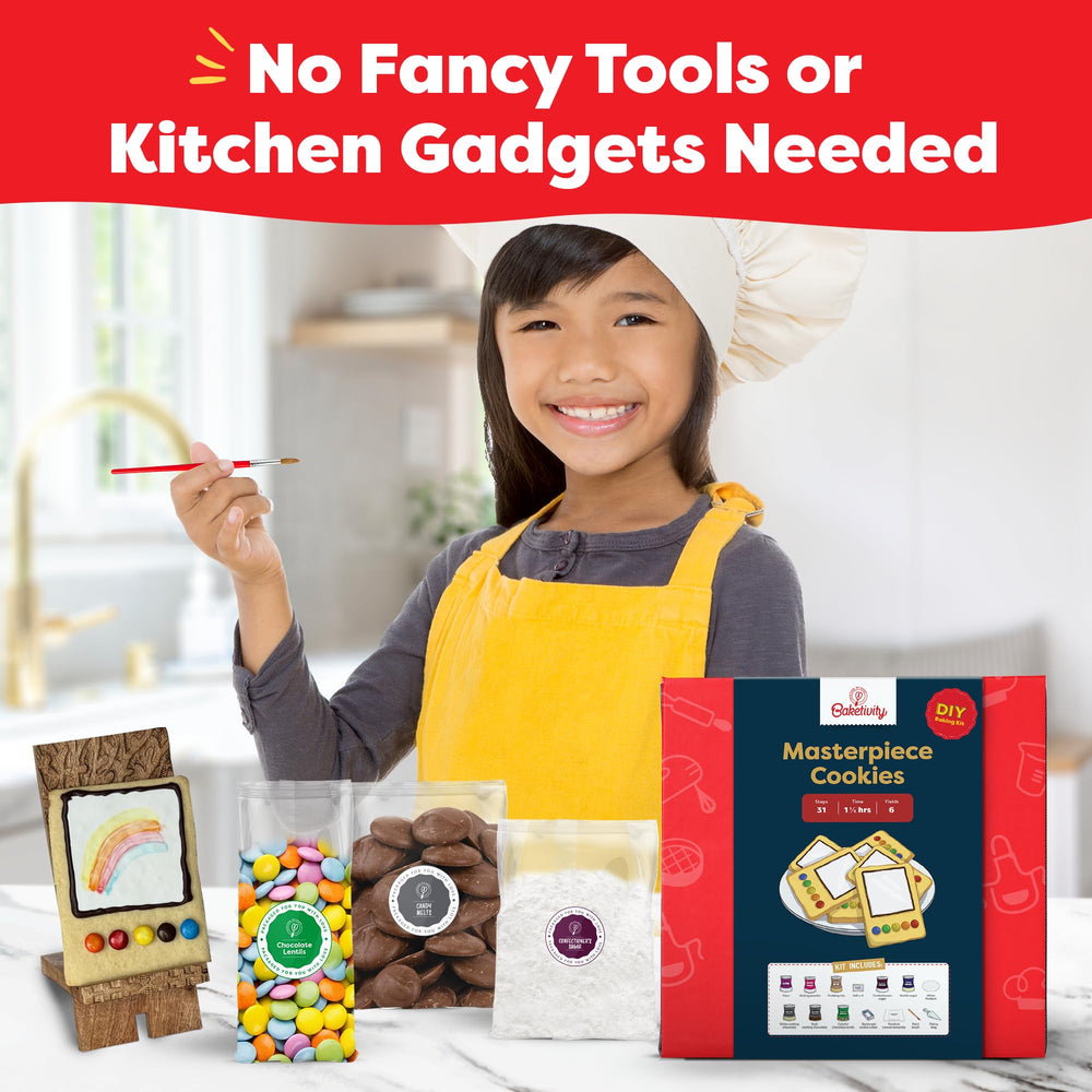 Pendulum painting activity adds extra fun to the Baketivity kit