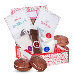 Baketivity Whoopie Pie Kit with pre-measured ingredients for easy home baking