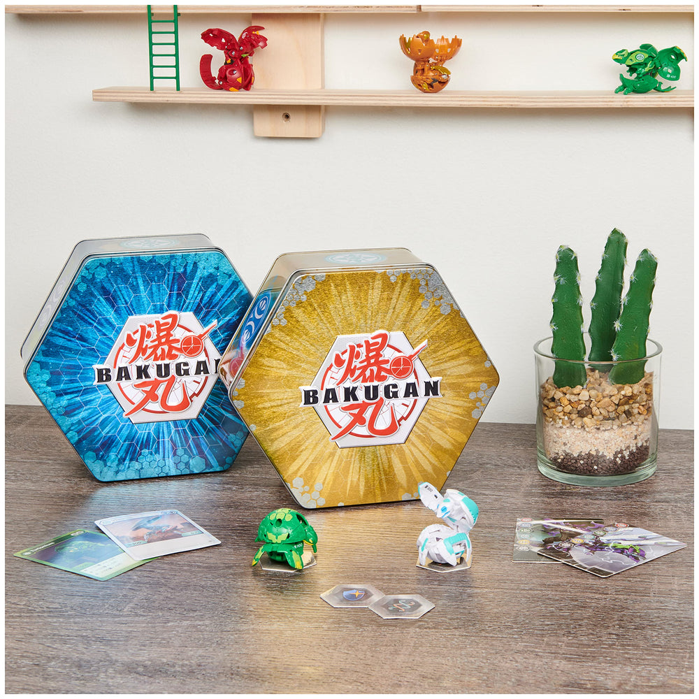 Bakugan Baku-Tin reveals two mystery Bakugan inside