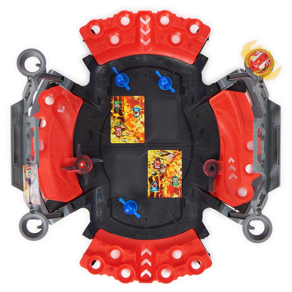 Bakugan Battle Arena base stores and displays Bakugans after battles