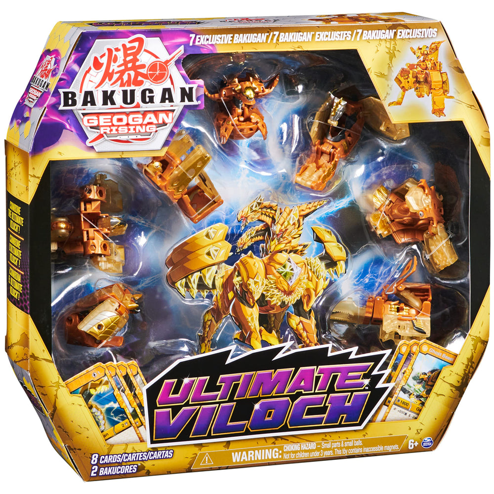 Bakugan Geogan Viloch 06 figure boosts collectability and play value