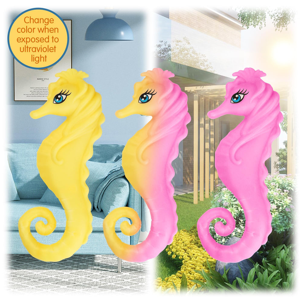 Baljinder Mermaid Dolls color-change seahorse reveals temperature shifts during play