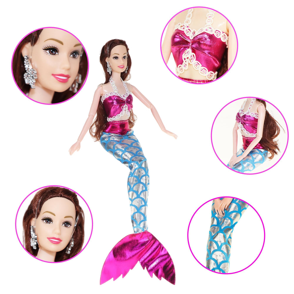 Baljinder Mermaid Dolls STEM learning toy encourages curiosity during water or dry play