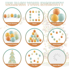 Ball Pit Balls safe 2.2 inch diameter and non toxic materials