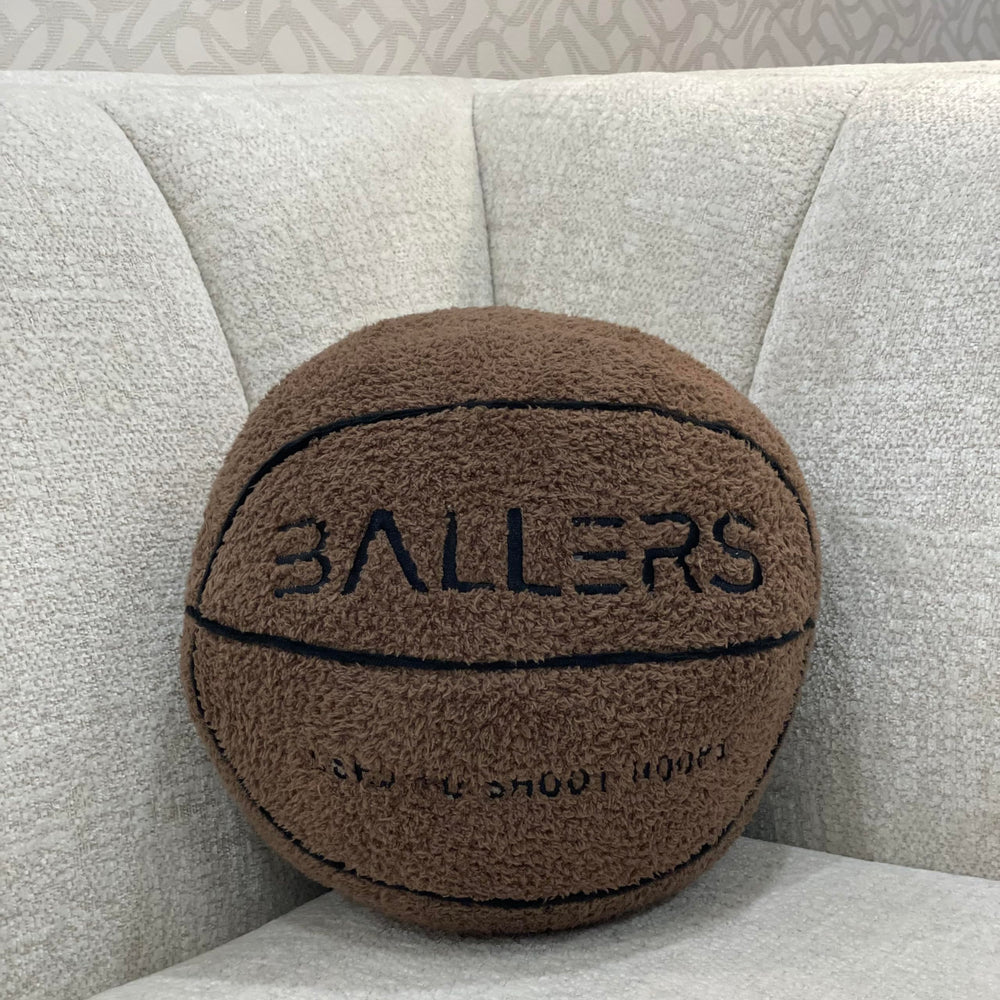 Ballers Plush Basketball Pillow makes a great gift idea for fans