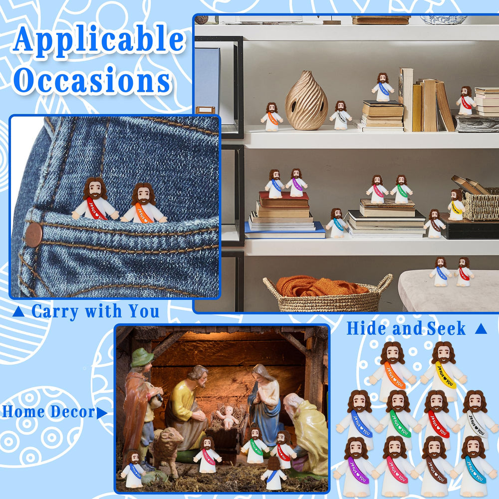 Bamamon Sunday school craft figurines support hands-on religious activities.