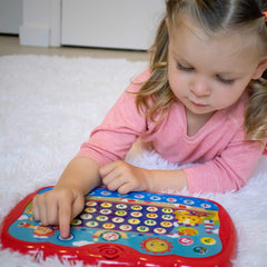 Bambiya tablet displaying Find It Game activity