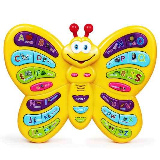 Bambiya Preschool ABC Butterfly front view sparks early literacy exploration.