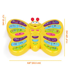 Bambiya Preschool ABC Butterfly sounds feature brings animal calls to life.