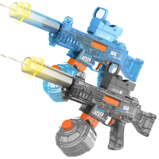 Bamiwe cool black electric water gun ready for backyard battles