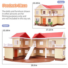 BananMelonBM Gift-ready doll house box ready for gifting.