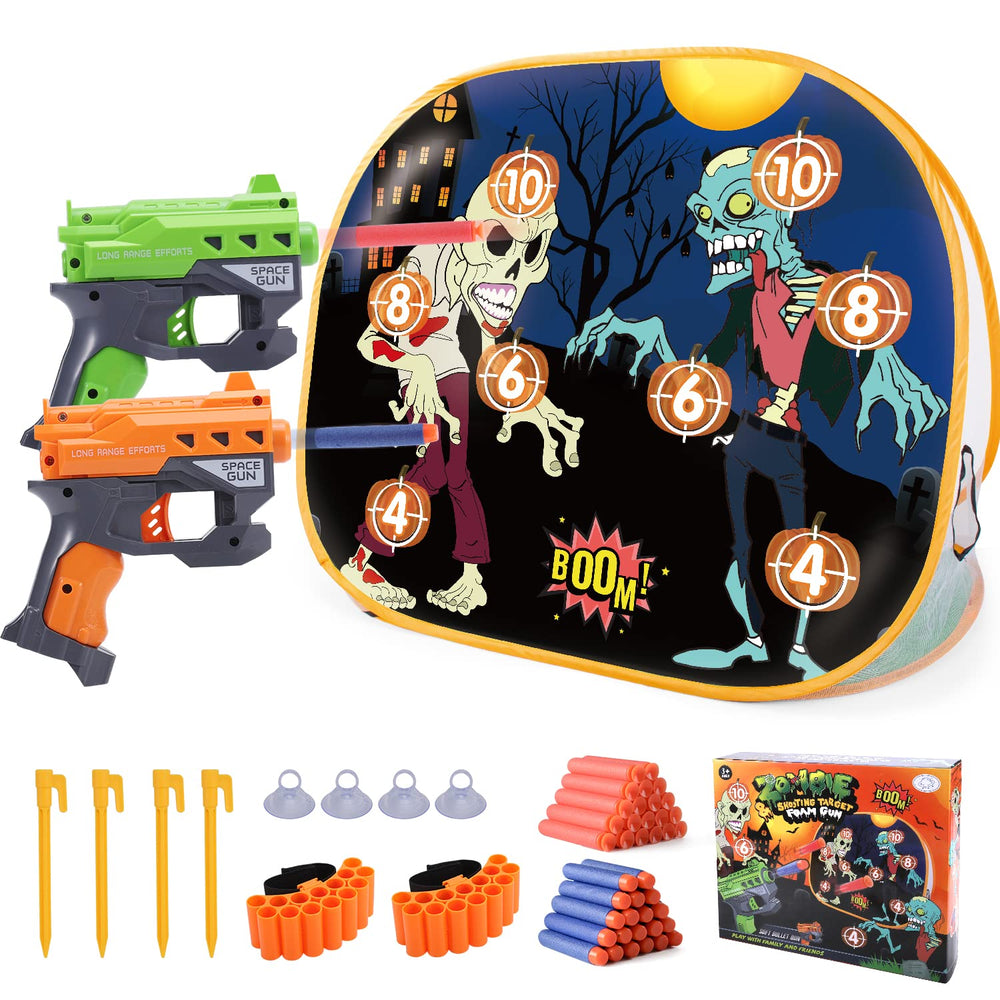 BananMelonBM zombie target with folding net pocket for easy storage