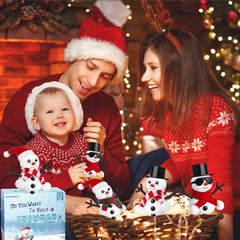 BANBBUR kids crafting snowmen: a fun, educational winter activity
