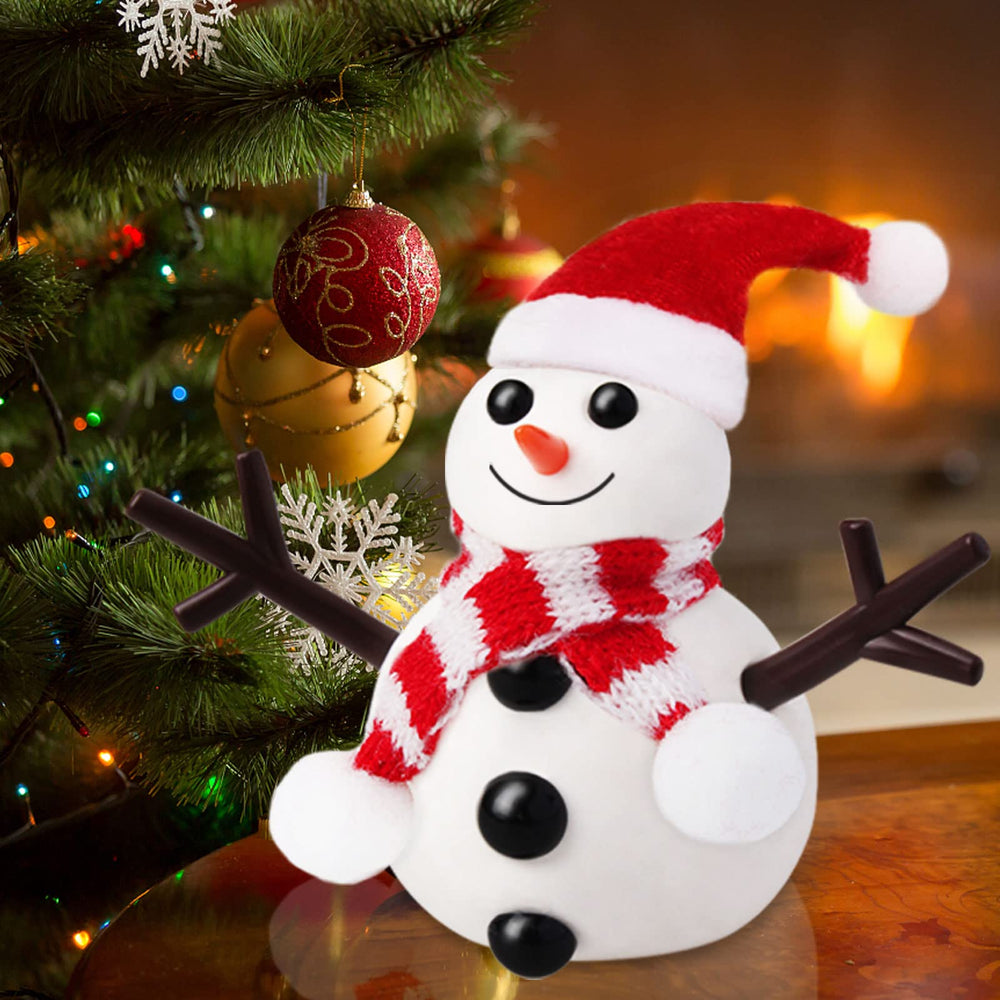 Banbbur snowman kit face features help create friendly frosty expressions.