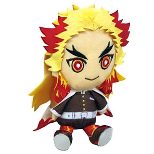 Bandai Demon Slayer Kyojuro Rengoku chibi plush gift-ready packaging for occasions