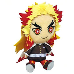 Bandai Demon Slayer Kyojuro Rengoku chibi plush gift-ready packaging for occasions