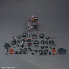 Detailed Rosan Fighter color areas created by single runner technology