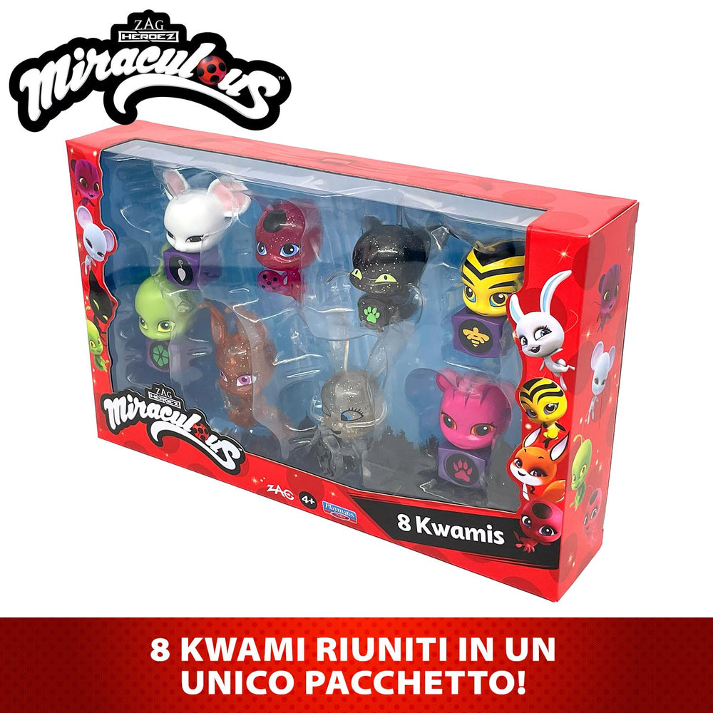 Bandai Miraculous Wayzz figure, sturdy poseable toy for pretend-play guardians.