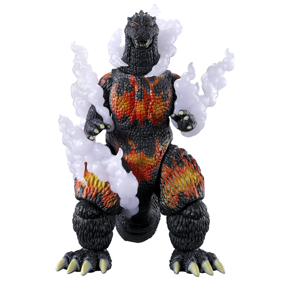 Bandai Namco Burning Godzilla 6in figure side view showing profile for posing