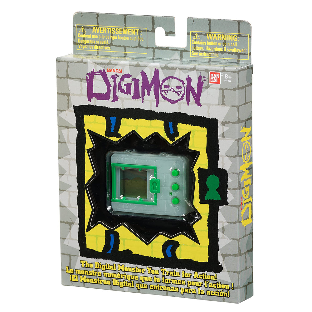 Bandai Namco Digimon device glow LEDs enhance night play.