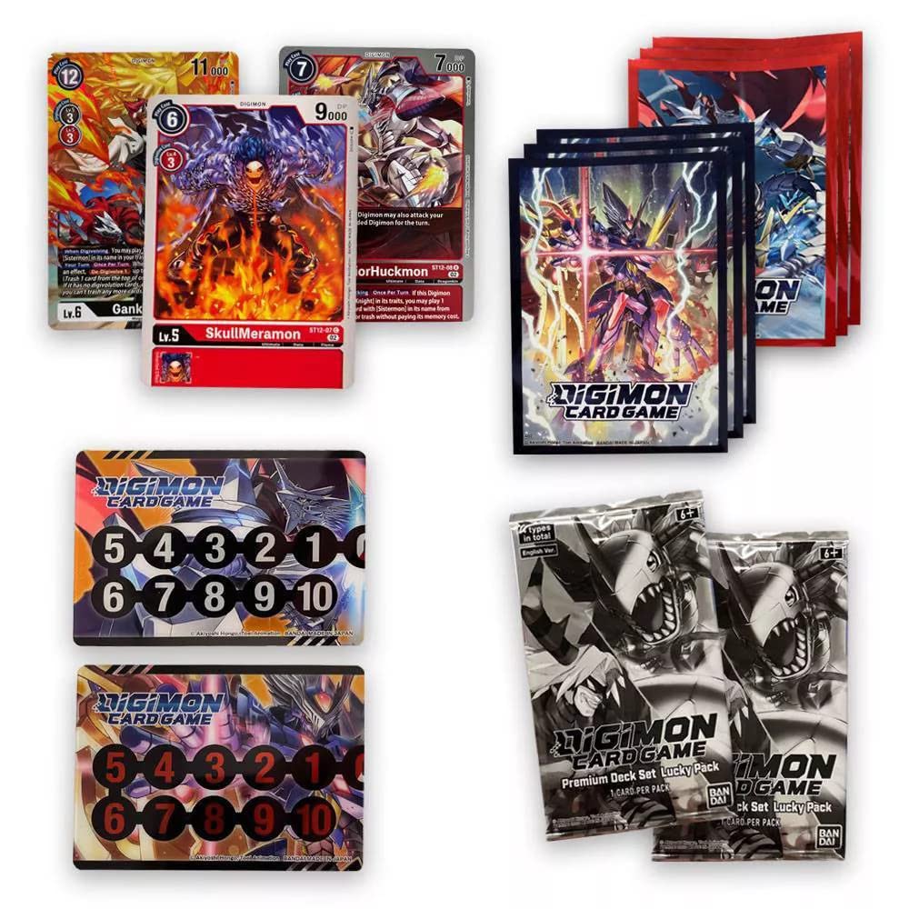 Bandai Namco Digimon PD-01 premium deck packaging shown for secure storage.