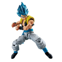 Bandai Namco Dragon Ball Evolve Blue Gogeta front view ideal for display