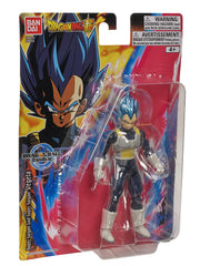 Bandai Namco Dragon Ball Evolve Vegeta blue display-ready figure.