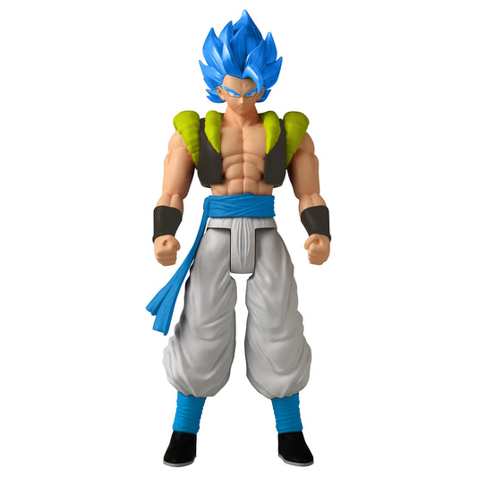 Bandai Namco Dragon Ball Super Limit Breaker Blue Gogeta figure in front pose for display