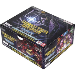 Bandai Sinister Order EX10 booster box front art for collectors.