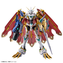 Assembled Omegamon X-Antibody pose showcasing display potential