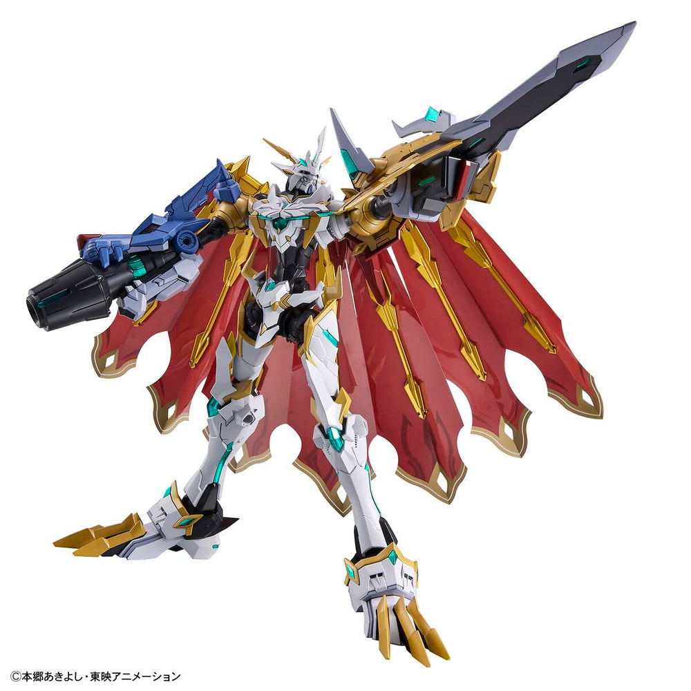 Dynamic articulation highlights poseability of Omegamon X-Antibody