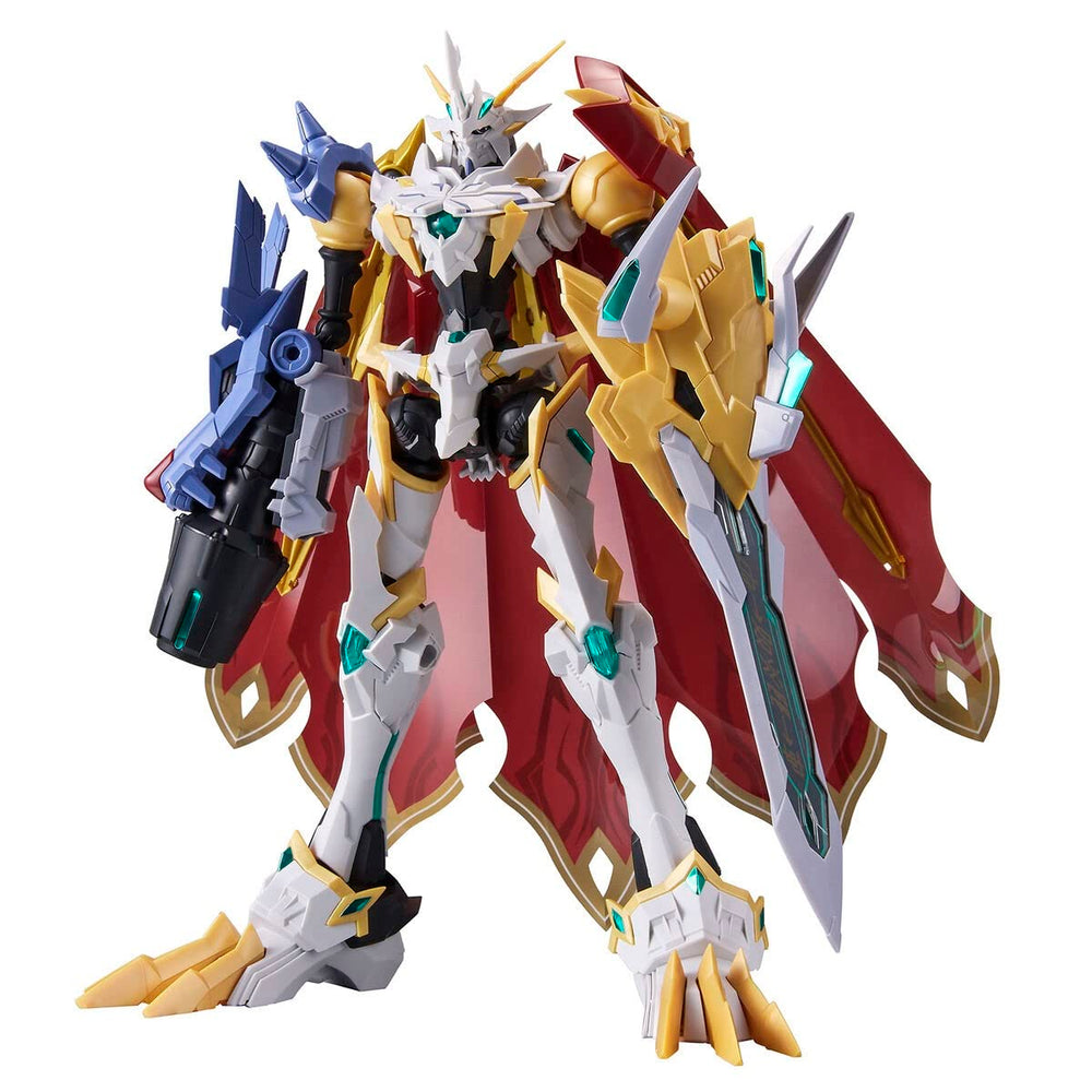 Bandai Spirits Omegamon X-Antibody figure front view ideal for display purposes