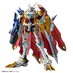 PET sheet for precise detailing on Omegamon X-Antibody model