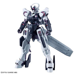 Bandai Spirits Gundam Schwarzette back view shows weapon mount for display