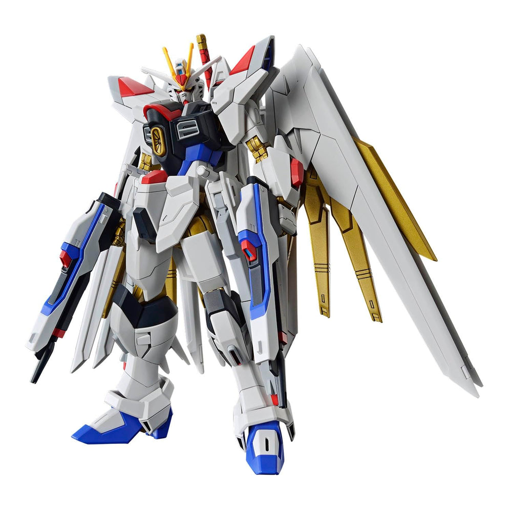 Bandai Spirits Mighty Strike Freedom Gundam HG 1/144 box front display