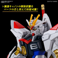 Bandai Spirits Mighty Strike Freedom Gundam HG 1/144 instruction manual included