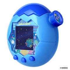 Bandai Tamagotchi Paradise Blue Water screen gameplay reveals mini games and activities