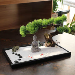 BangBangDa bamboo rake for precise raking in your desk Zen garden