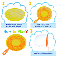 Bangcool Bubble Wands Set kids at playground creating bubbles