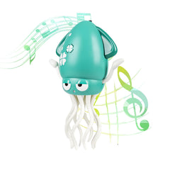 Bangzi Dancing Octopus toy wiggles during tummy time for little explorers