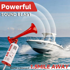 BANHAO air horn with water-resistant body for marine use