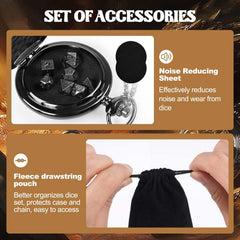 Banloga dice storage pouch keeps components organized and ready.
