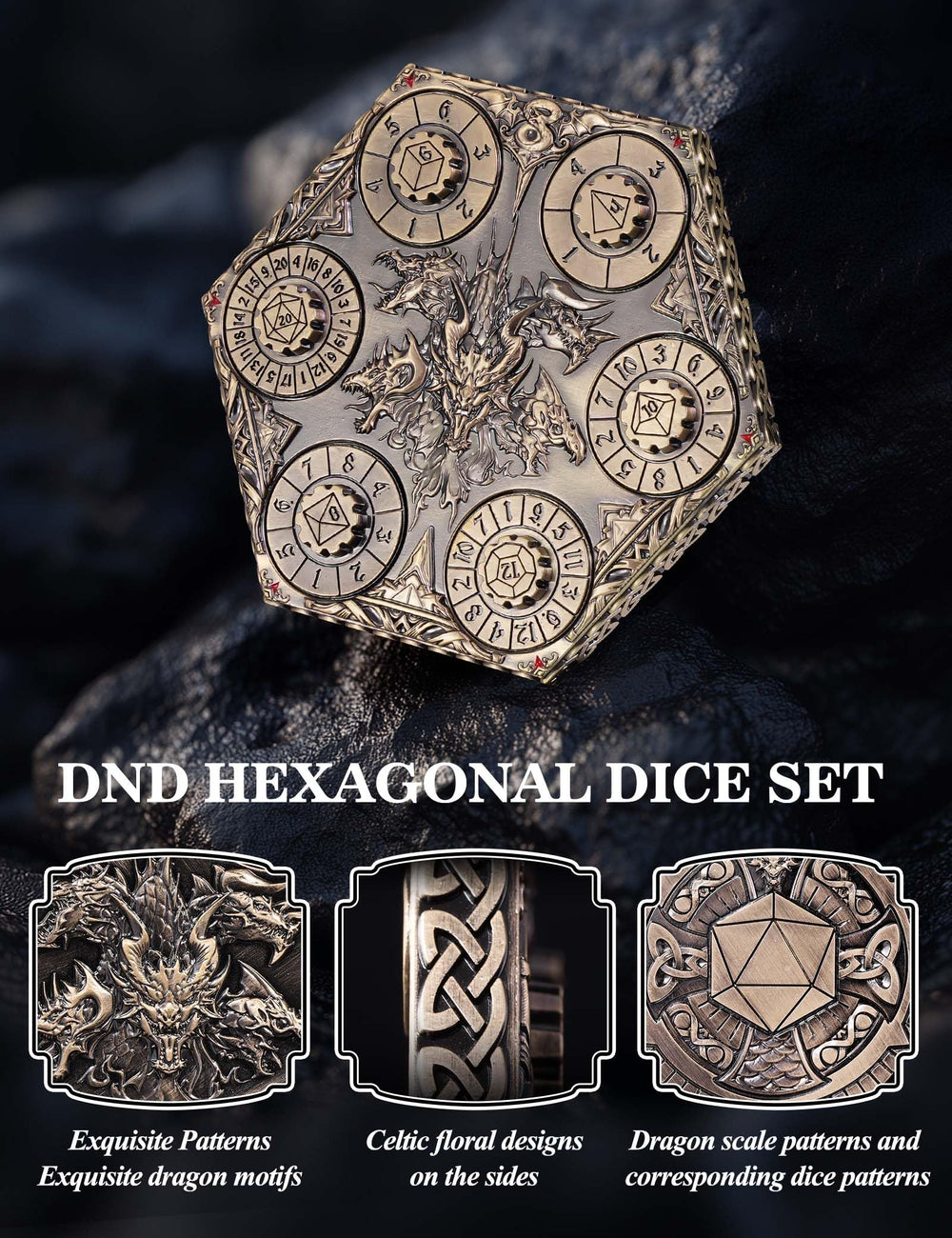 Banloga noise-reduction pads reduce dice clatter during sessions.