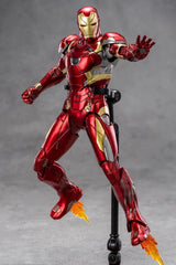 BANOBI MK46Ironman 7-inch figure back view showing articulated joints for dynamic poses