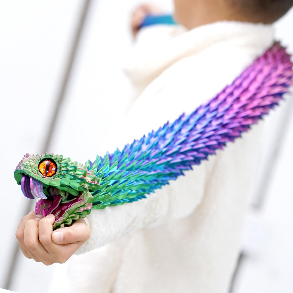BANPIWOLG 47.5-inch snake model suitable for home office displays.
