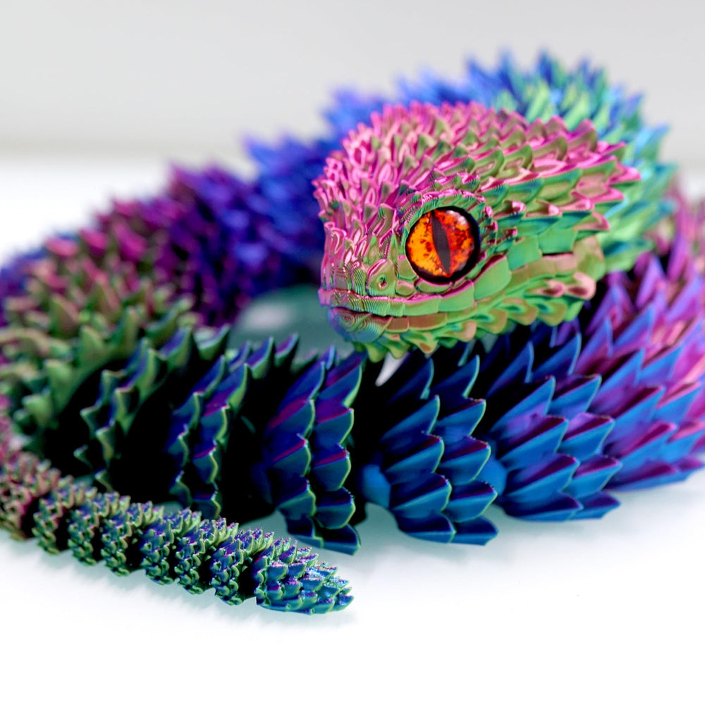 BANPIWOLG PLA material snake model with smooth, odourless finish.