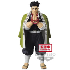 Banpresto Gyomei Himejima figure with base stand—stable presentation