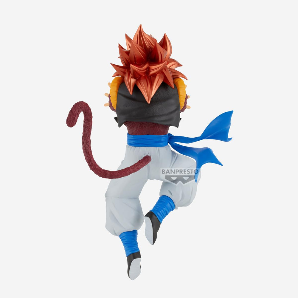 Blood of Saiyans Gogeta figure showcases iconic pose with energy for display