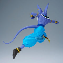 Banpresto Dragon Ball Super Beerus vs Goku side view highlighting sculpt.